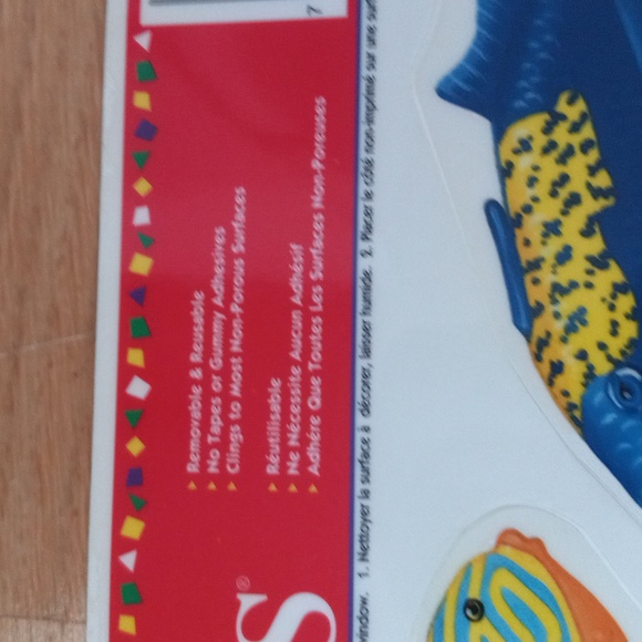 The Paper Magic Group color-clings fish sea window stickers decorations - Picture 4 of 5